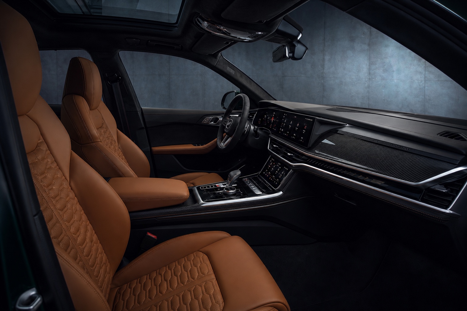 Audi RS Q8 interior atmosphere