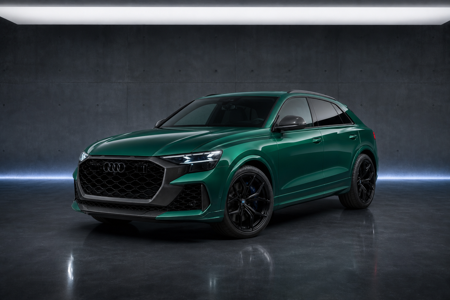 Audi RS Q8 campaign view