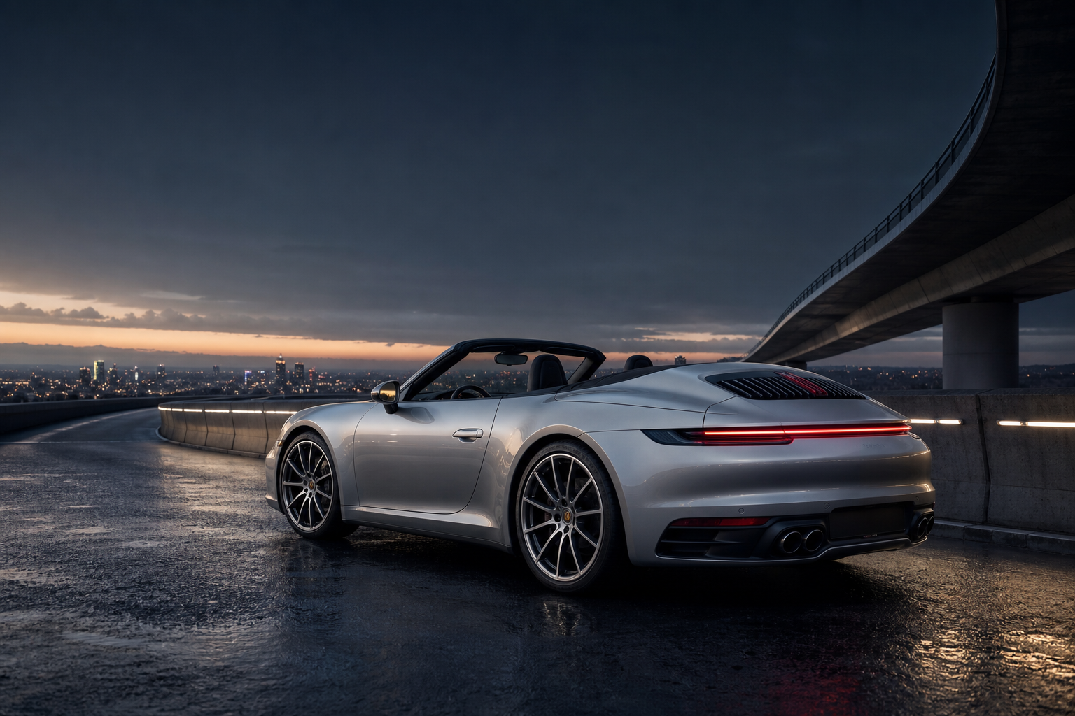 Porsche 911 Carrera 4S Cabriolet campaign view